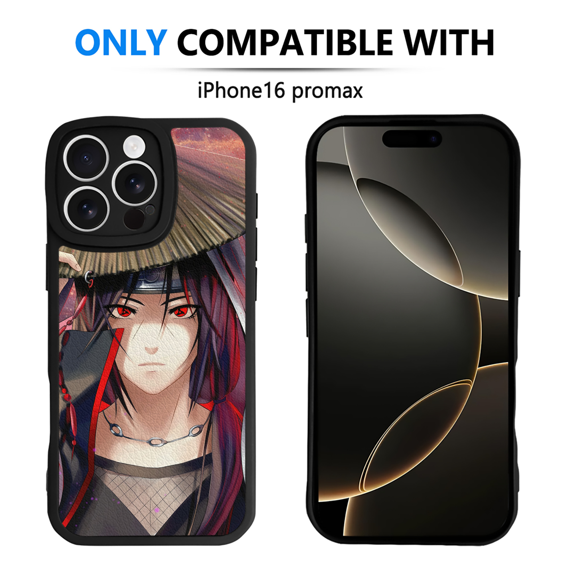 （画像用） NARUTO -ナルト- NARUTO -ナルト- 疾風伝 【iPhone 16シリーズ対応】シリコンスマホケース（レザー調） 材質：シリコン